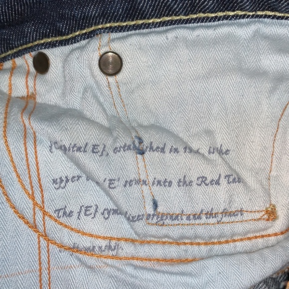 LEVIS CAPITAL E RULER JEANS - Picture 9 of 12